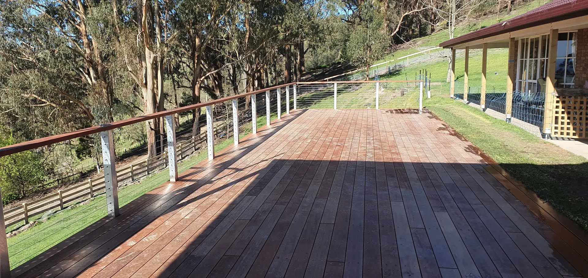 Custom deck construction, Jumbuk